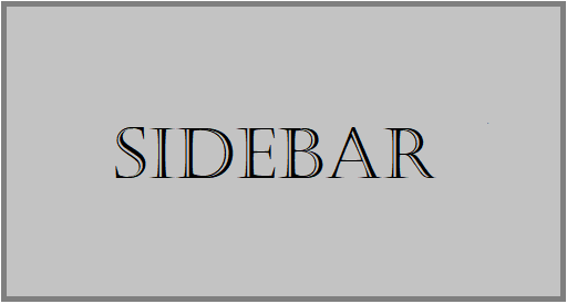 sidebar
